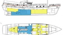 Expedition yacht TOGO -  Deck Plan